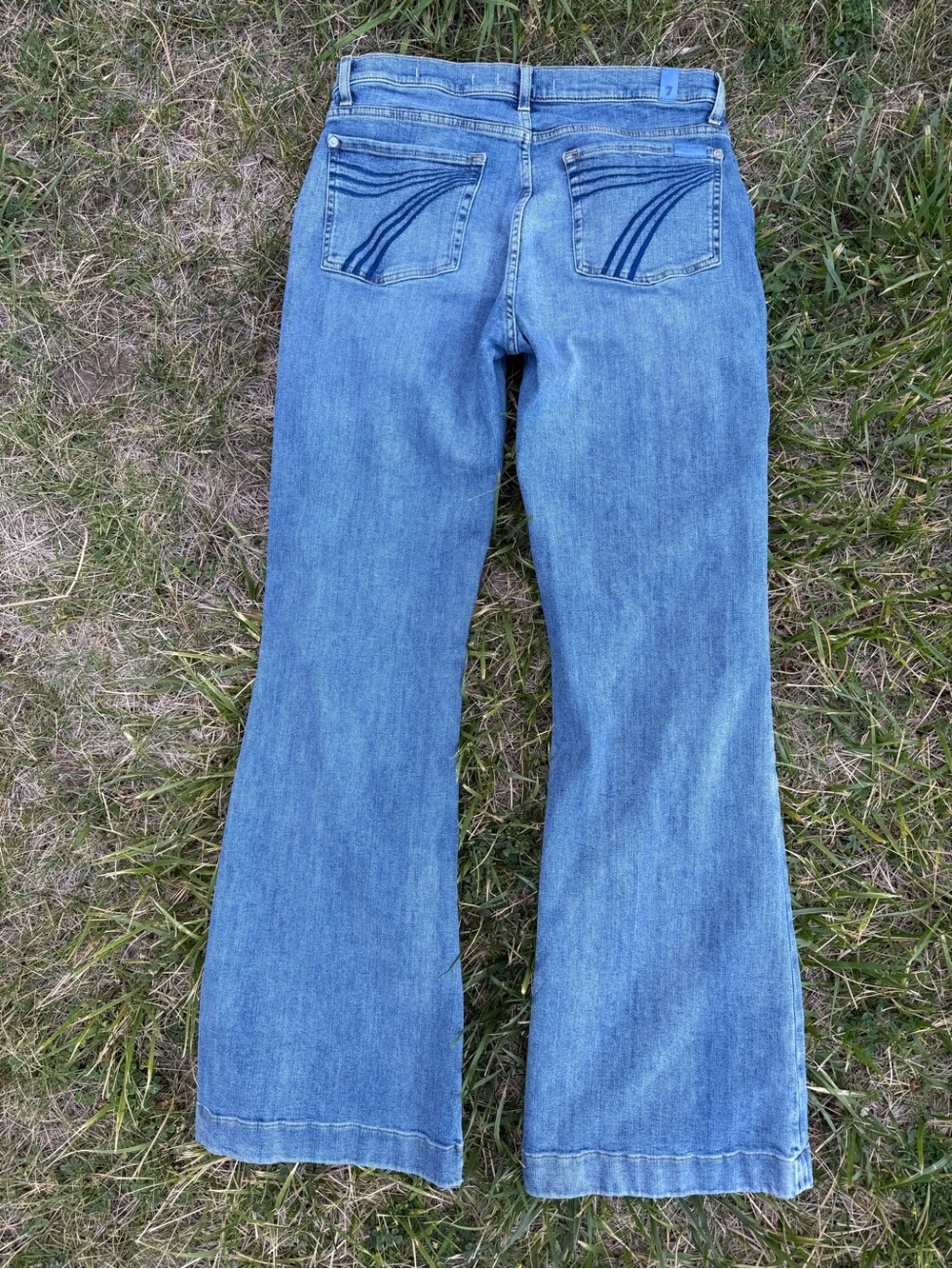 7 For All Mankind Dojo Blue Jeans Size 32
